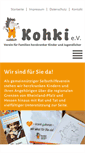 Mobile Screenshot of kohki.de