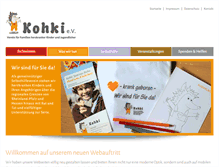 Tablet Screenshot of kohki.de